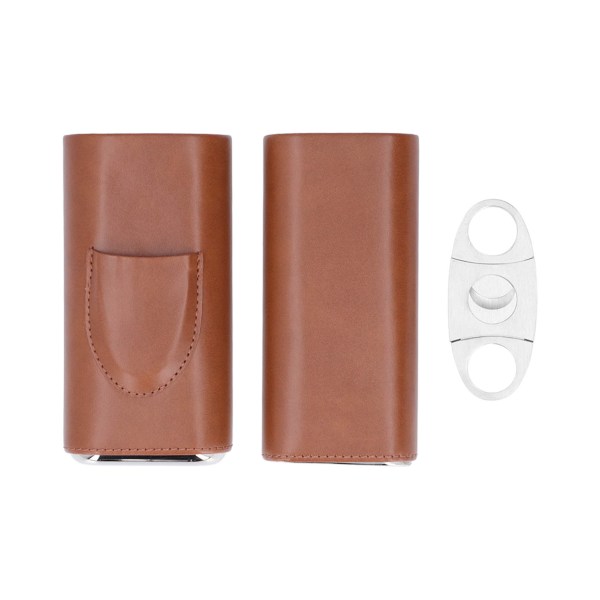 Case Gatätt Design Enkelt Elegant utseende Bärbara cigarrer Case för resande officiella företag
