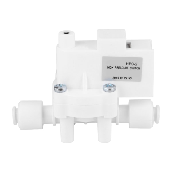 1/4" DC 24V högtrycksbrytare för pump RO-vattenmontörer Tank för omvänd osmos 0,25 MPa Action