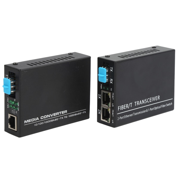 Ethernet-mediakonverter Optisk fibertransceiver XXSSFP1F1G/XXSSFP1F2G SC 3KM DC5V/DC(5V/12V)
