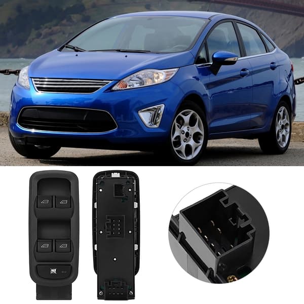 Bil Master Vindu Kontrollbryter Tilbehør Passer til Ford Fiesta 2011-2013 8A6T-14A132-CC