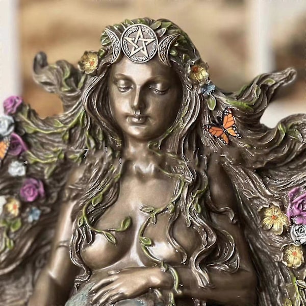 Moder Jord Staty, Gaia Staty Moder Jord Natur Harts Figurin