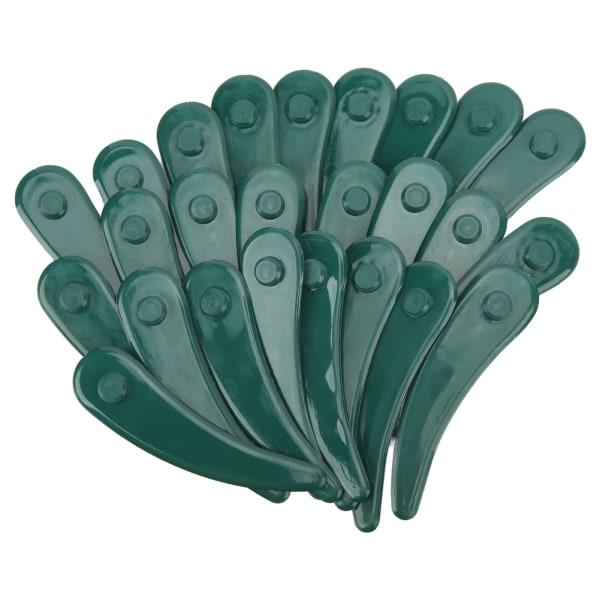 25 stk. gressklipper plastblad ABS flat tann hjem ren separat rask kutting plastblad for Bosch Green