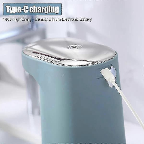 Rechargeable Foam Soap Dispenser, Automatic Hand Washing Machine, Intelligent Induction Foam Machine, Kitchen and Bathroom Pink