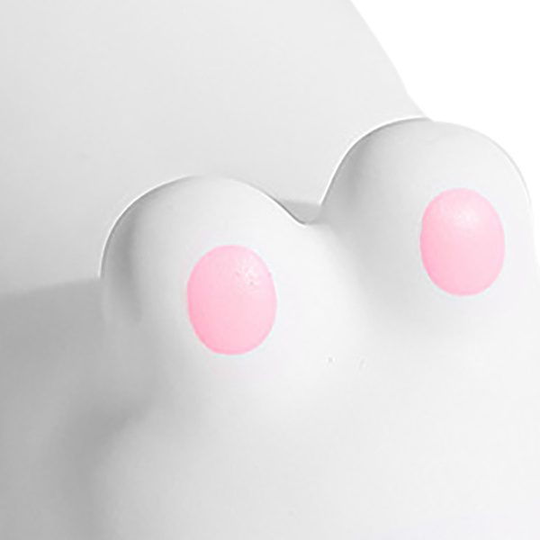 Tangentbord Handledsstöd Tecknad Djurstil Mjuk Bekväm Trötthetsavlastning Tangentbord Handledsskydd för hemmaspel Office White Bunny