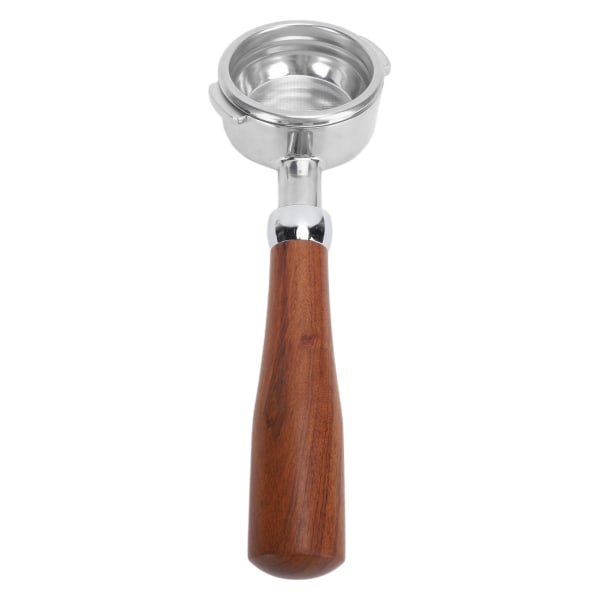 58mm Bundløs Portafilter Udskiftning Rustfrit Stål Håndtag Skrå Øre Filter til NOWWA Kaffemaskine Type E Rund Loop Rød Syre Gren