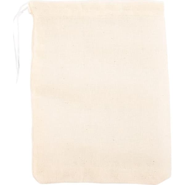 100 bomulds snøreposer, te infusionsposer (10 x 7,5 cm)