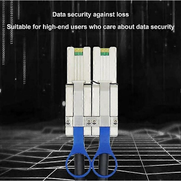 Extern SAS 26 Pin till SFF8088 Server Mini SAS-kabel Datakabel MINI SAS Hane till Hane Datakabel för Server