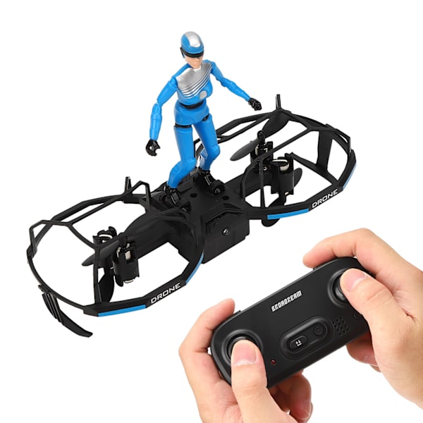E020 2-akslet RC Stunt Paraglider Drone Højde Hold Mode Drone Quadcopter Blå