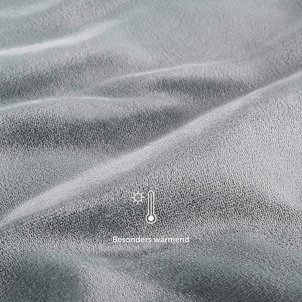Mysig Mjuk Fleecefilt - Premiumkvalitet Pläd för Soffa, Säng eller Vardagsrum - 150 x 200 cm - Grå