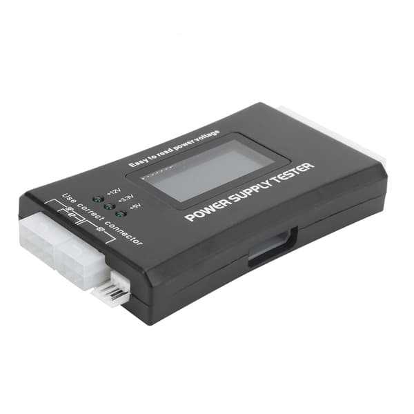 PC strømforsyningstester 20/24Pin med LCD-display spænding PG-værdi til ATX BTX ITX