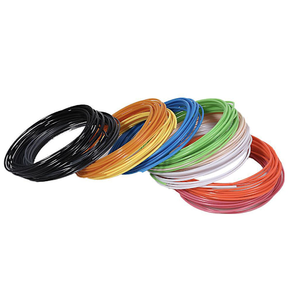 30 Farver Høj Præcision 3D Printer Filament, 10 Fod pr. Farve