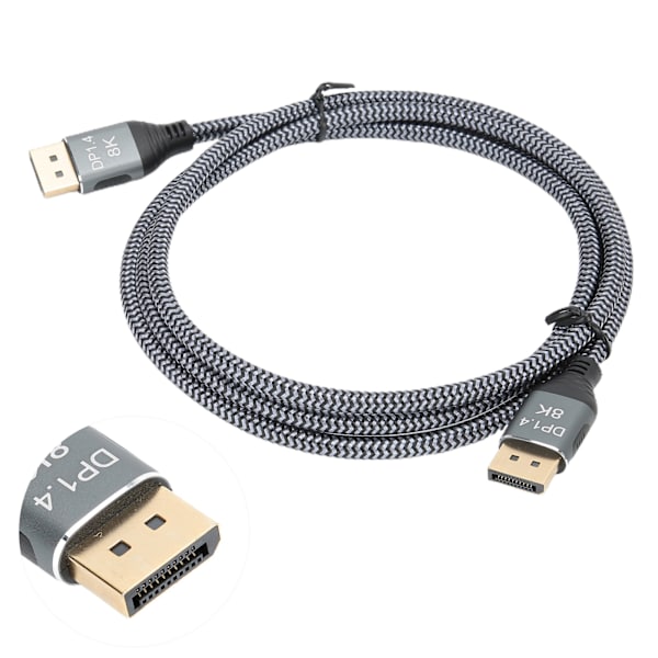 HD-skärmkabel DP 1.4 8K vid 60Hz Dator Notebook TV-adapterkabel 7680x4320 upplösning A02042 meter