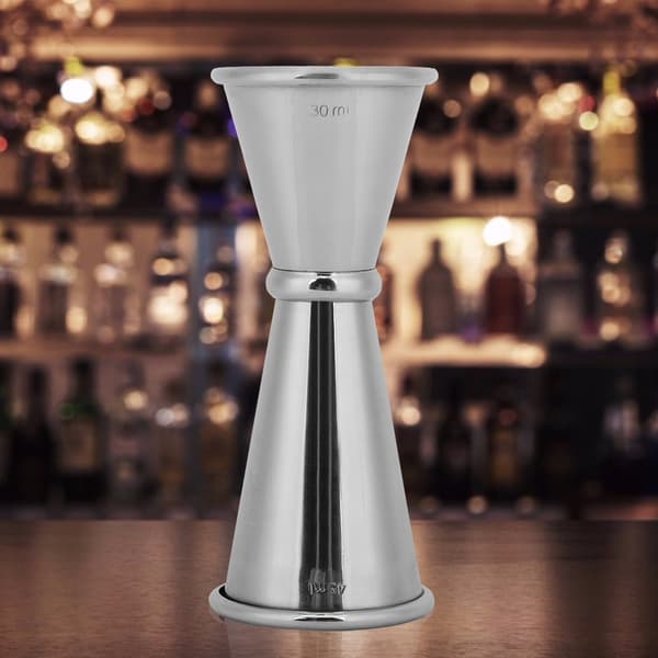 30/45 ml cocktailshaker i rustfrit stål, dobbelt jigger, bartender-måleværktøj, bartilbehør
