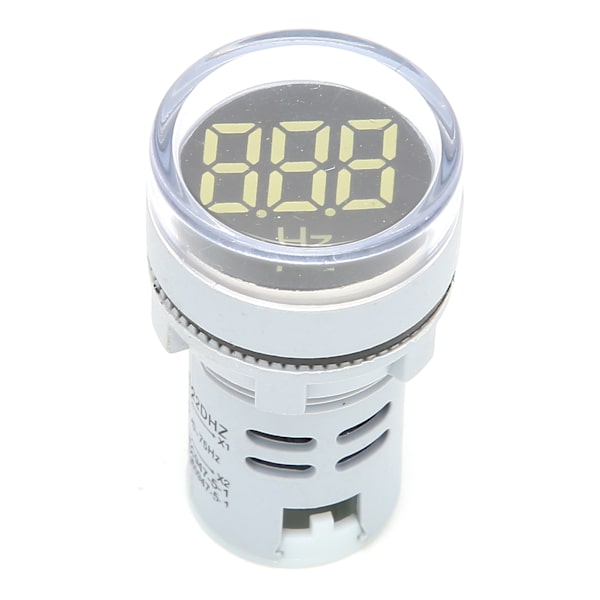 AD16‑22DHZ Frekvensmeter 20~75Hz Frekvensindikator Ljuspanelmätare MonitorVit