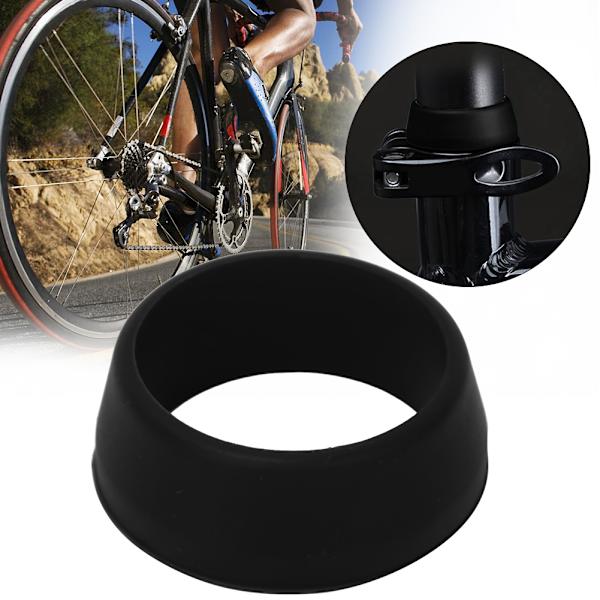 10ST RISK Mjuk silikon 30-35mm Mountain Road Cykel Sadelstolpe Vattentät O Ring Cykel Sadelstolpe Skydd Svart