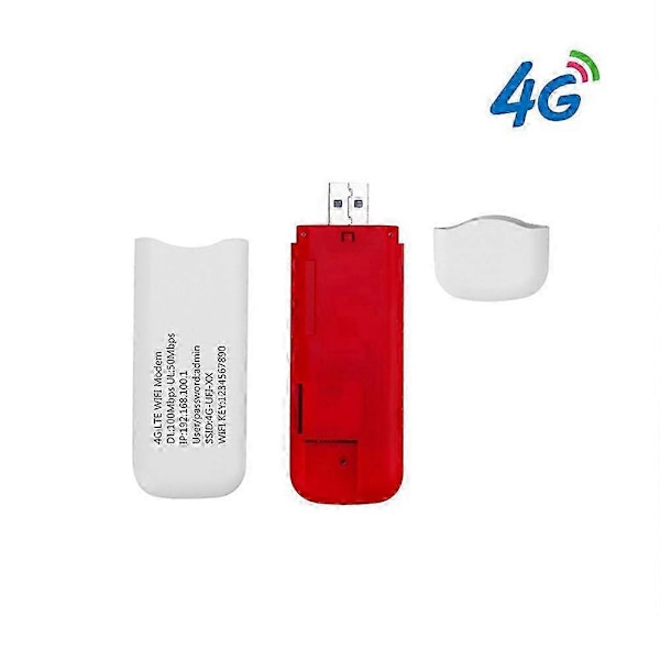 4G LTE -reititin, langaton USB-dongle, mobiililaajakaista, 150 Mbps:n modeemitikku, SIM-kortti, USB WiFi -sovitin Wi