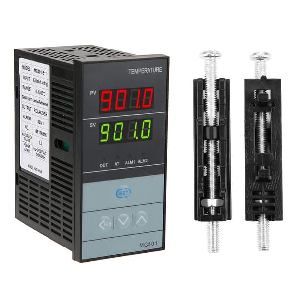 Digital PID Temperaturkontroller Termostat Relé SSR Utgang Termoregulator
