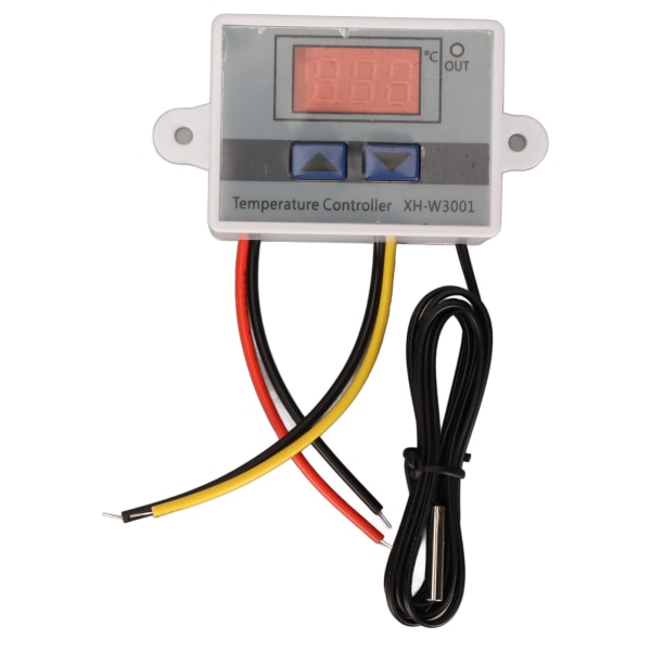 Digital LED-temperaturkontrollmodul med vattentät, programmerbar temperaturregulator