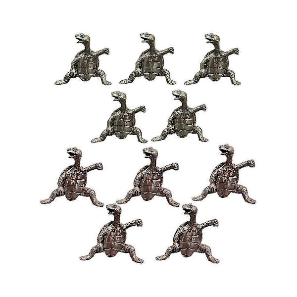 Linje Røgelsespind Holder Stativ Aromaterapi Stativ Meditation Skildpaddeformet Base Mini Metalstøtte S