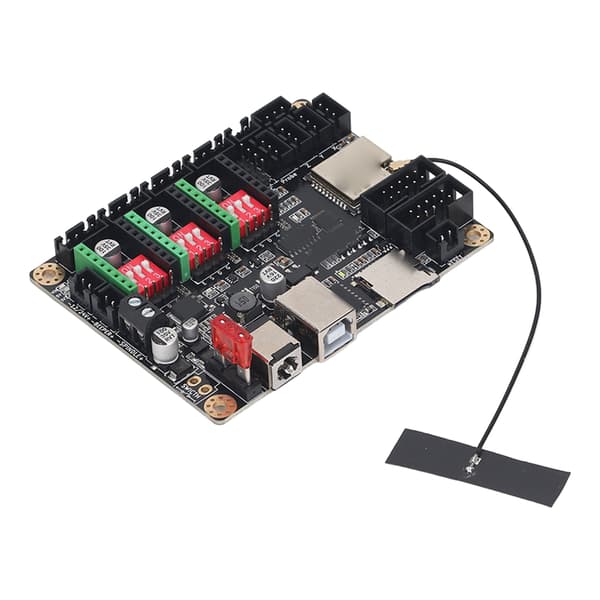 Lasergraver hovedkort 32 bit hovedkort med A4988 trinnmotor for Makerbase MKS DLC32 V2.1 12–24VDC