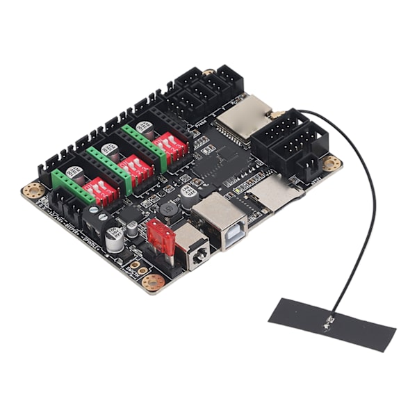 Lasergraverings hovedkort 32 bit hovedkort med A4988 trinmotor til Makerbase MKS DLC32 V2.1 12‑24VDC