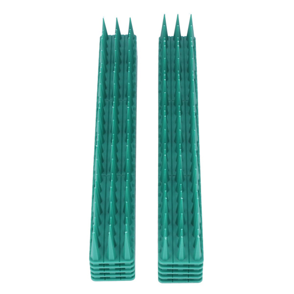 10 STK 36CM Fugleafskrækkende Spike Plastic Cat Repellent Spike Anti Theft Wall Spike til haven