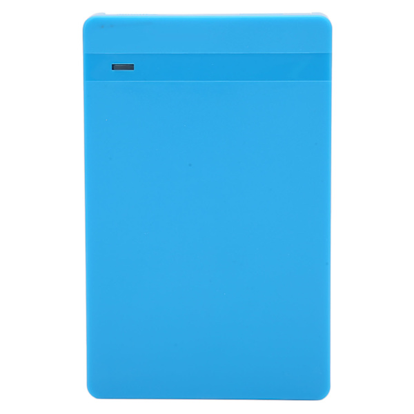 2,5 tommers harddisk kabinett USB3.0 Plug and Play mobil HDD kabinett ekstern HDD kabinett adapter for Windows for OS blå