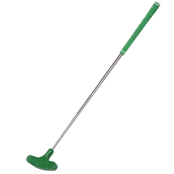 Minigolfkølle Foldbar rustfrit stål stang gummi stanghoved golfkølle til børn