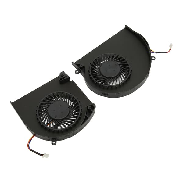 CPU GPU kjølevifte Rask varmeavledning Slitesterk bærbar erstatning CPU GPU-vifte for Dell Alienware 17 R4 R5 P31E