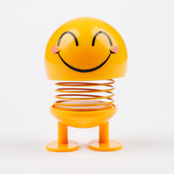 Söt Spring Bobble Head Car Emotion Doll - Inredning bil instrumentbräda dekoration No.8
