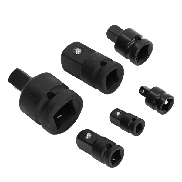 Socket Adapter Set Chrome Tangsten Steel 1 3/4 1/2 3/8 1/4 Drive Impact Adapter för hemunderhåll