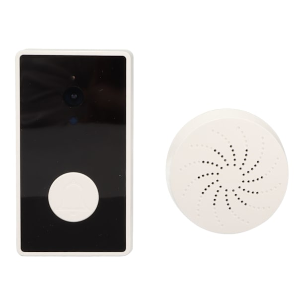 Trådløs videodørklokke 2-vejs stemmeintercom nattesyn fjernbetjening smart Bluetooth WiFi-kamera dørklokke med ringeklokke