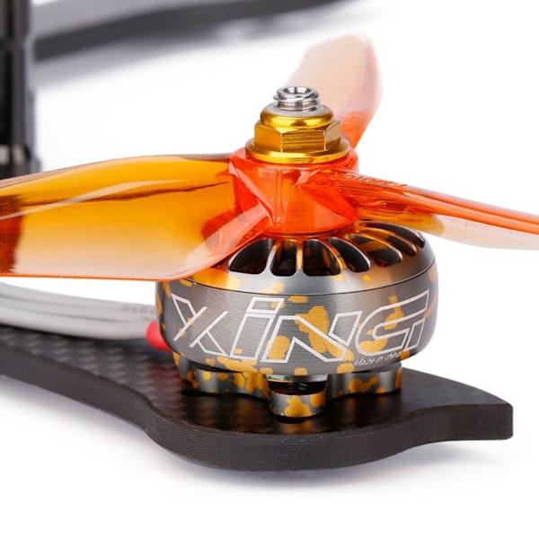 XING CAMO 2306 Børsteløs Motor RC Reservedel til RC FPV Racing Drone Orange Gul 1700KV