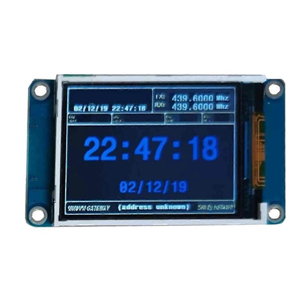 2,2 tommer TFT-skærm Hotspot Input Display