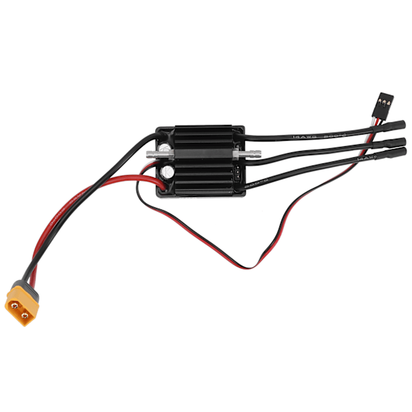 60A Borstlös Vattentät ESC 2‑3S RTR Version Uppgradering Tillbehör för RC Båtmodell
