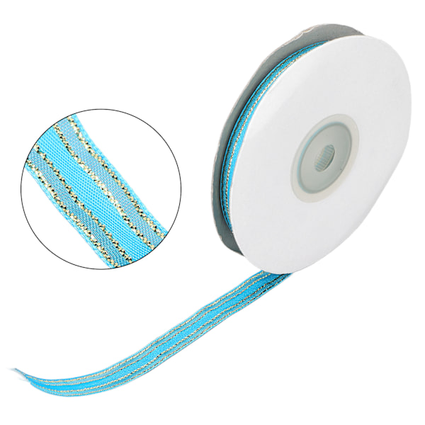 Satinband 9 mm / 0,35 tum brett 22 m / 24,1 gårdslängd Presentpappersband för bröllopsdekoration Hårrosetter47#