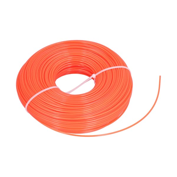 120m Trimmersnor 2.4mm Nylon Rund Græstrimmersnor Reservedel til Have