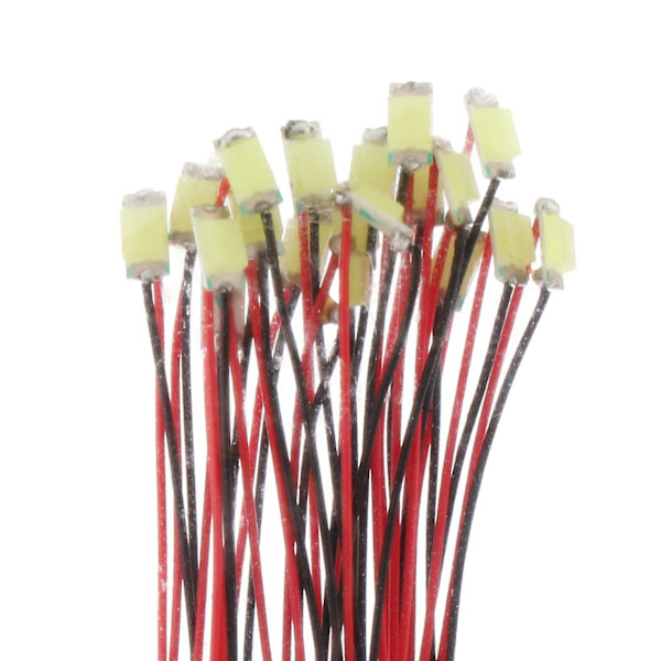 100 x Mallijunan esitinaisetut mikro-litz-johdot LED-johdot