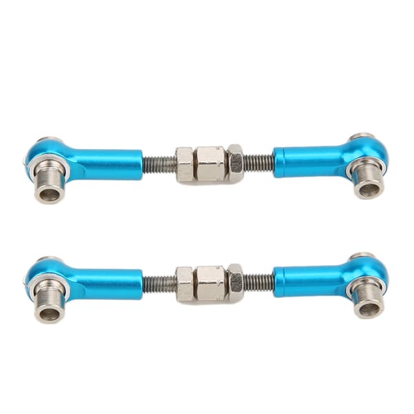 RC Styrestang Forreste Bageste Servo Linkage til HPI RS4 Sport 3 1/10 Opgraderingstilbehør Blå 113696B