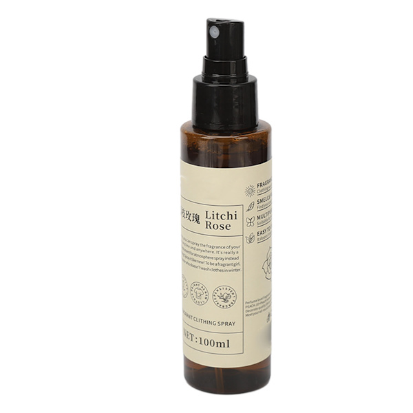 Lychee Rose Duft Stof Opfrisker Spray Lugt Eliminator Fin Mist Light Duft Tøjvask Duftspray 100ml