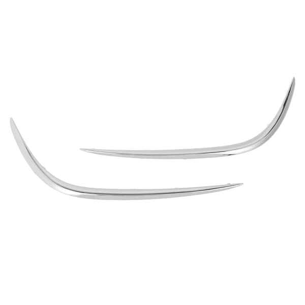 2 stk. frontfangergrilllist 2138850174 erstatning for Benz E-Klasse W213 Exclusive Line Pre-Facelift 2017 til 2020