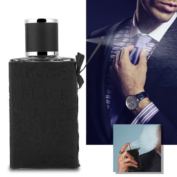 JEAN MISS French Men Duft Langvarig Cologne Parfume Fødselsdagsgave 80ML (YT-1761 Black)