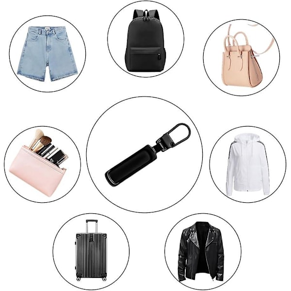 Metalldragkedjor, 4-pack - Reparera, byt ut och förbättra din plånbok, kläder, jeans och resväskor
