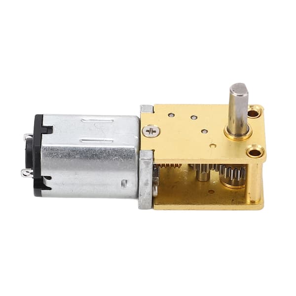 Turbo Orm Girmotor Mikro Børstet DC12V Mini Reduksjon 1 Aksel med Fast Sete 381RPM 1:42