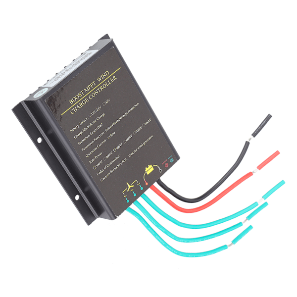 12V/24V Vanntett Vindturbin Kontroller Boost MPPT Vindlading Kontroller Strømregulator
