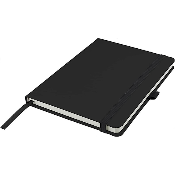 Premium A5 Notesbog Ny Linjeret Hardback Journal med Penholder, 196 Sider, Elastiklukning og Bogmærkebånd Notesblok Notesbog Notesblok