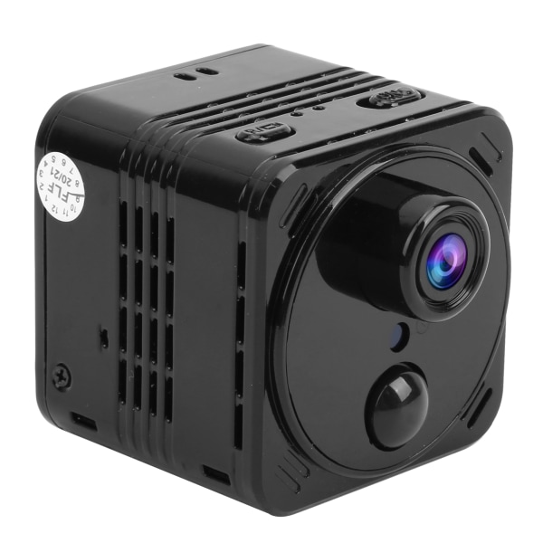 Mini WiFi-kamera 4K Rörelsedetektering 170° Vidvinkel Nattvisning CCTV Fjärrövervakning Hemsäkerhet
