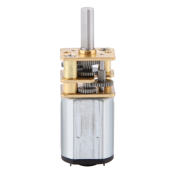 Upouusi N20 DC -moottori metallivaihteistolla - 1 kpl, 3V/6V, 50/150/200rpm 6V 150RPM