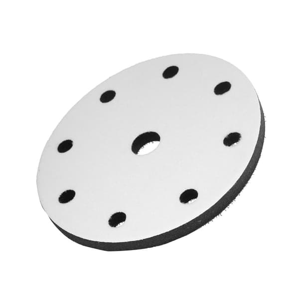 150 mm Diameter Blød Buffer Svampe Interface Pude til Slibepuder (9 huller)