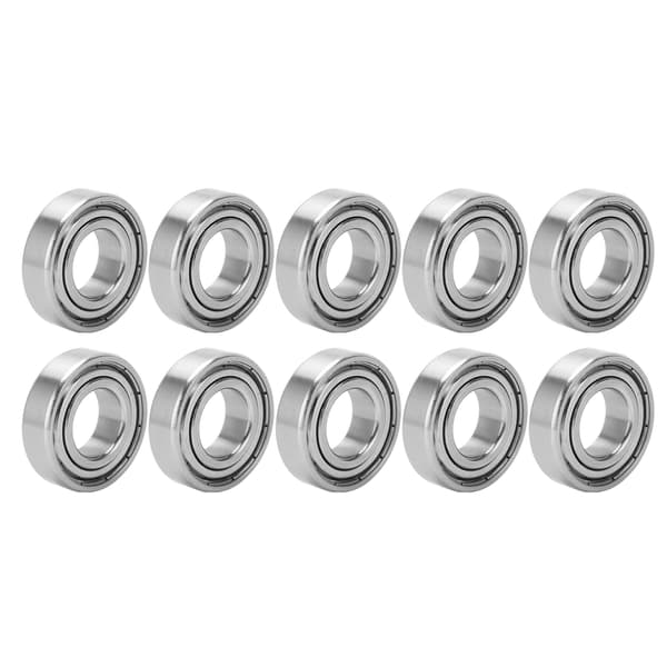 10 stk. kuglelejer i rustfrit stål med 17 mm indvendig diameter ruller erstatning til maskine